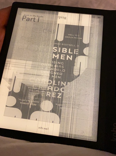 Broken Libra H2O e-reader
