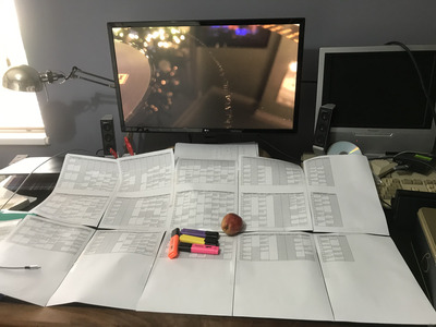 printed and ready for the highlighters!