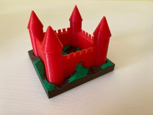 terrain base for the castle